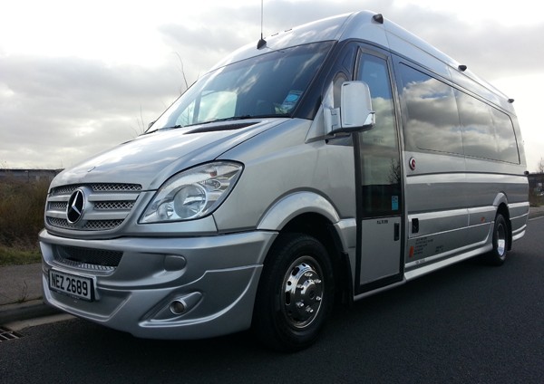 OUR LUXURY 16 SEATER MERCEDES VEHICLE