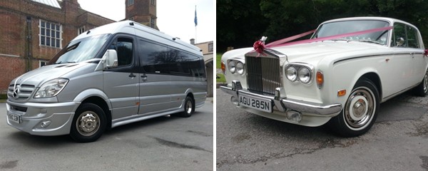 OUR LUXURY 16 SEATER MERCEDES & ROLLS ROYCE